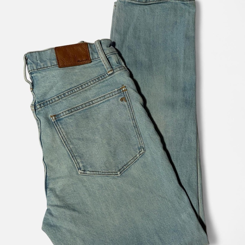 Madewell Women’s  Denim Straight Jeans in Light Blue